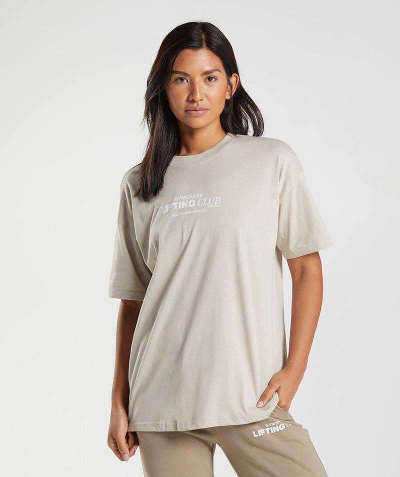 Outlet - Womens Club Oversized Grey | USA