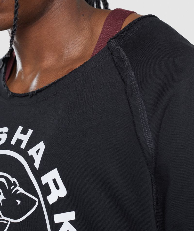 Gymshark Legacy Rag Where To Buy - Mens Tops Black